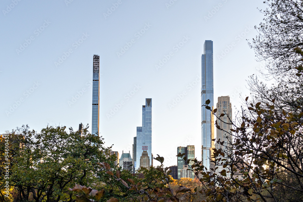 Obraz premium city skyline