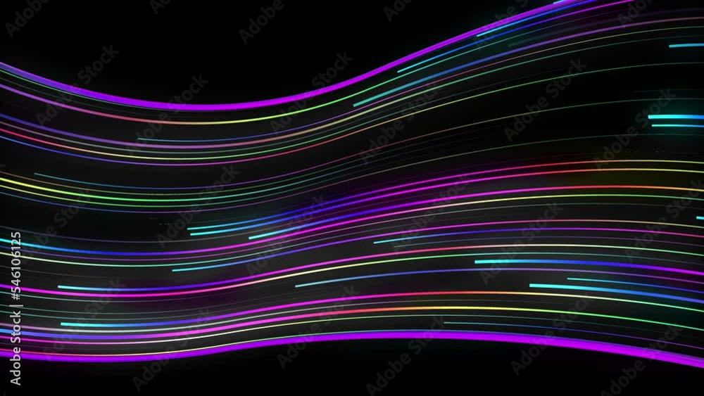 Abstract lines color background animation Abstract lines color background animation