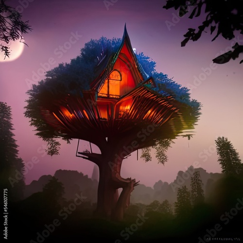 fairy tale treehouse