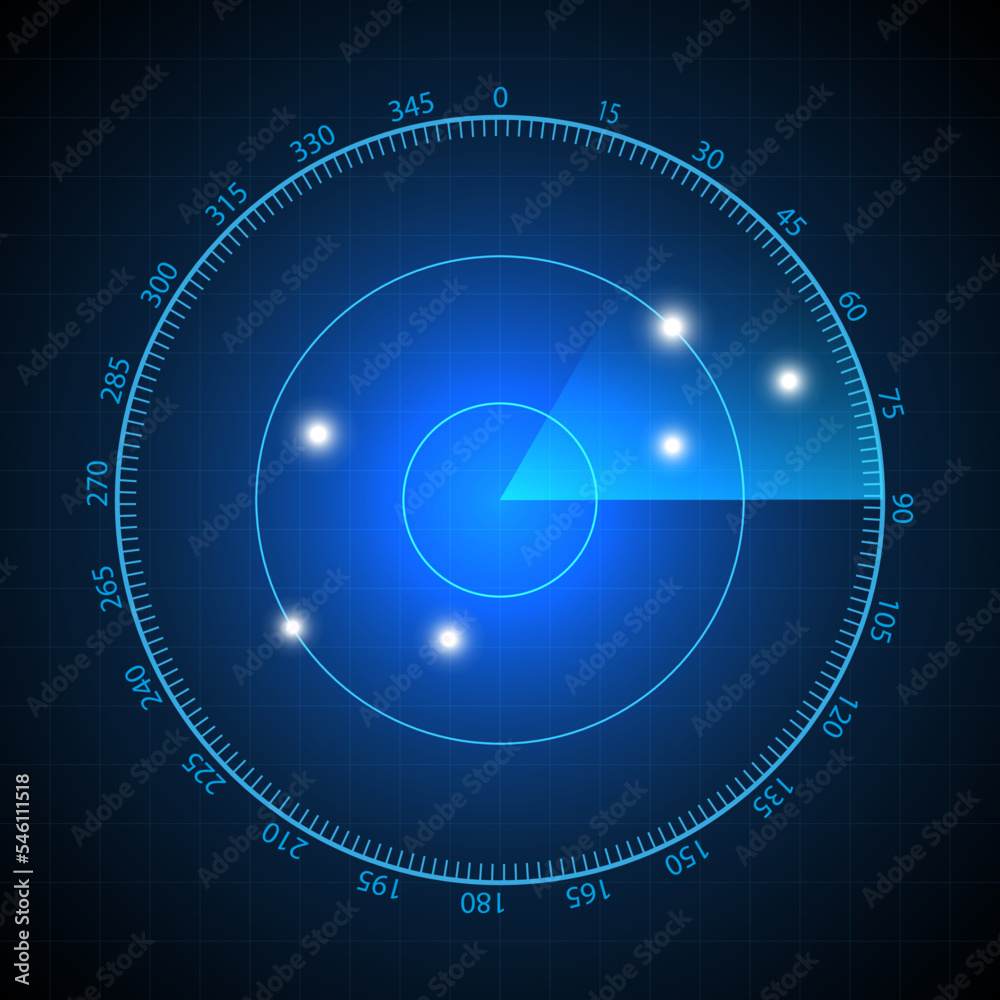 Abstract realistic radar screen background.Radar screen Abstract realistic radar screen background.Radar screen