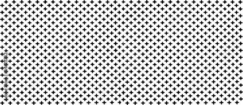 Rough, irregular texture composed of monochrome geometric elements. Overlay distressed grunge background. Abstract vector illustration. Isolated on white background. EPS10