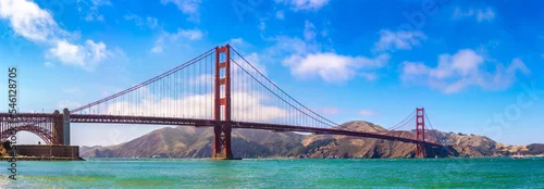 Panel kuchenny z motywem Golden Gate Bridge in San Francisco