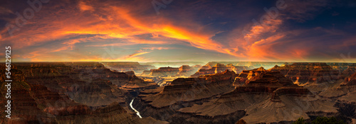 Foto Grand Canyon National Park at sunset