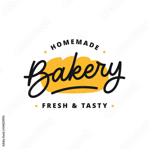 Bakery and bread logo, icon and badge