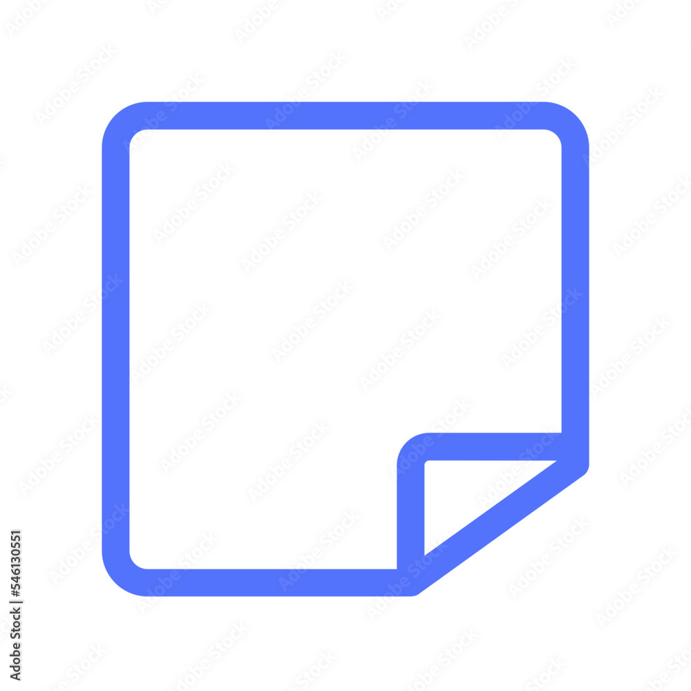 Document Note Paper Sheet Sticky Icon Document Note Paper Sheet Sticky Icon