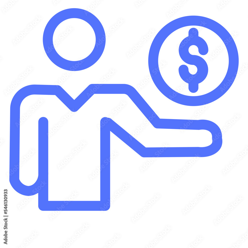 Earning Finance Income Investment Pesonal Icon Earning Finance Income Investment Pesonal Icon
