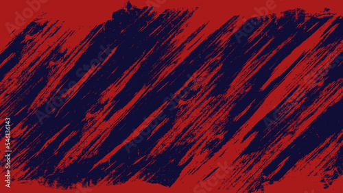 Abstract Red In Dark Grunge Texture Design Background