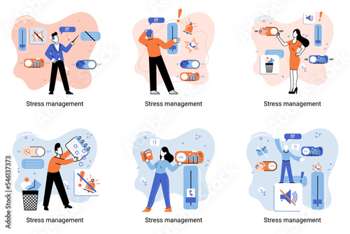 Meditation online. Self-management, self regulation learning, self-organization course, control over emotions metaphor Online yoga at home meditating. Deals with stress management, zen and harmony