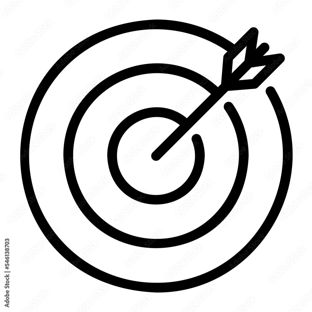 target line icon target line icon