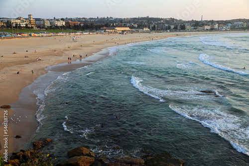 Photography Panorama with Bondi Beach - Coastal Walk, Sydney, Australia