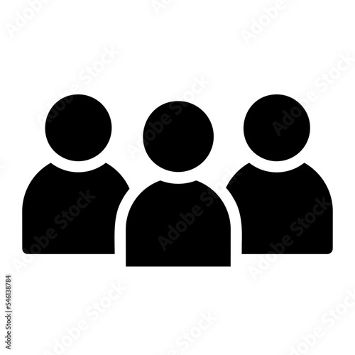 management glyph icon