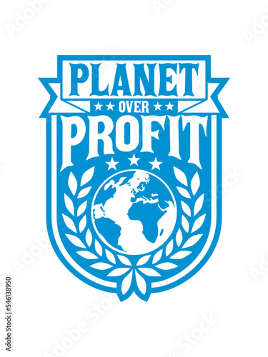 planet over profit Zitat 