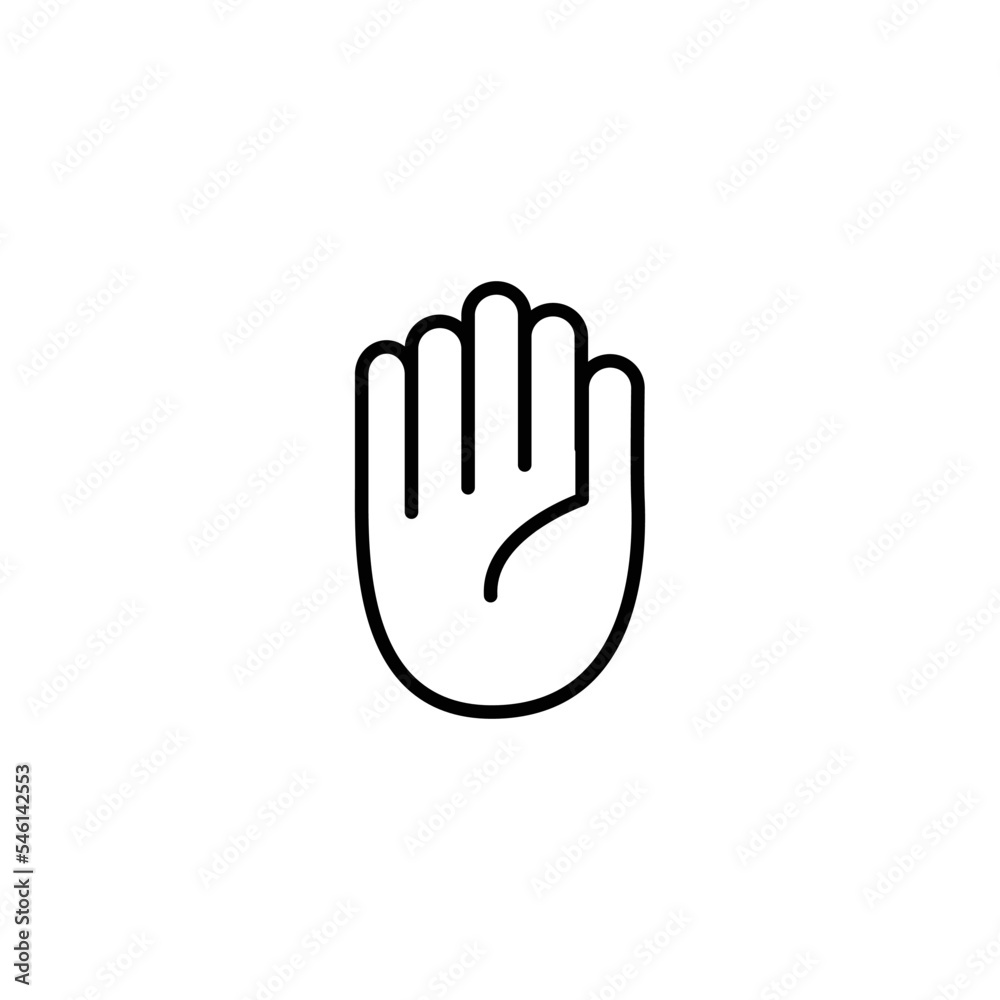 Obraz premium Road sign stop icon vector logo design template