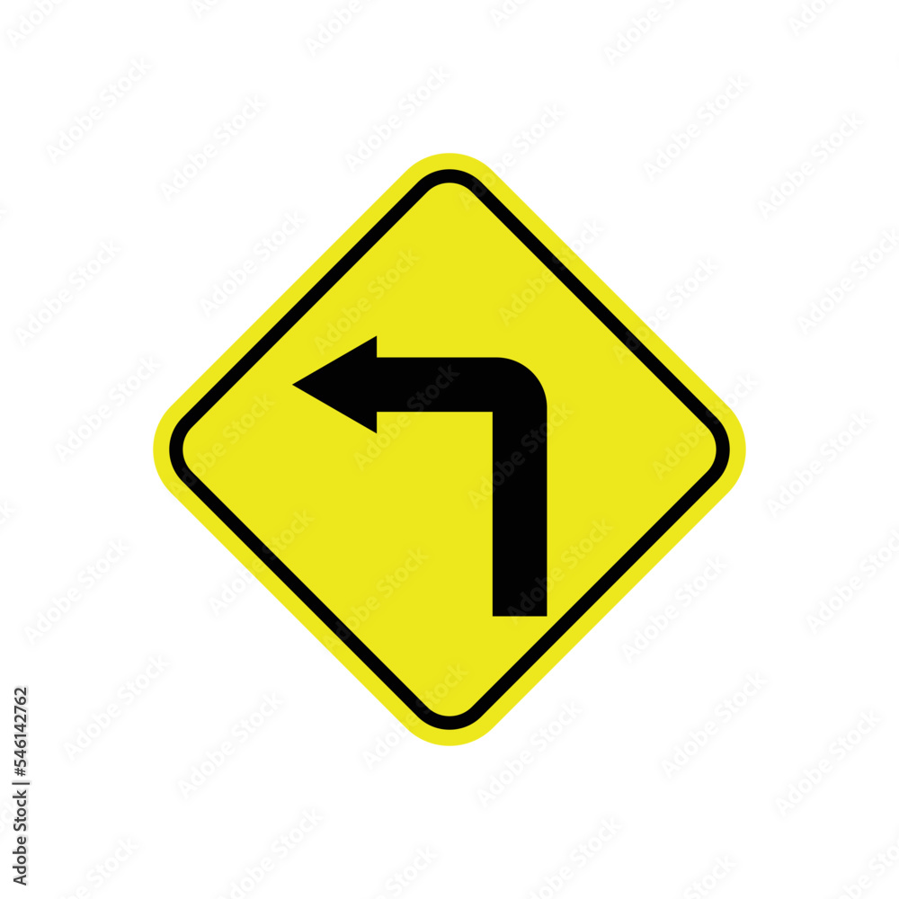 Road sign icon vector logo design template Road sign icon vector logo design template
