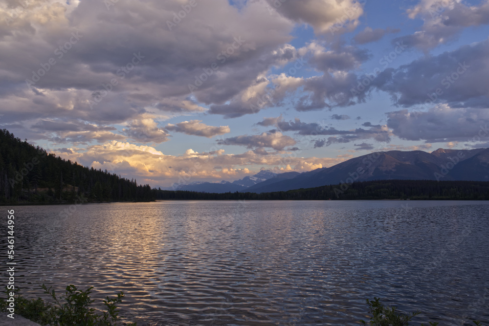 Fototapeta premium A Summer Evening at Pyramid Lake