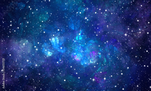background with stars © feng