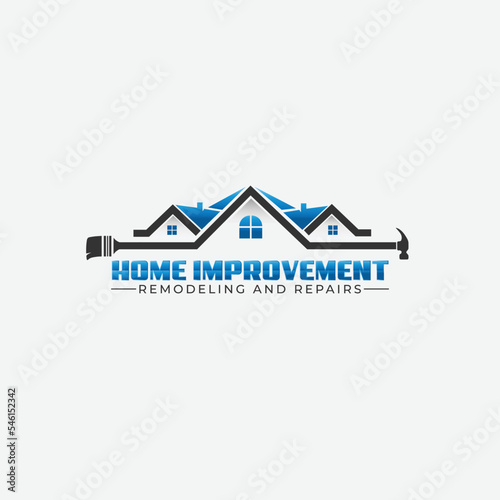 home improvement remodeling and repairs logo