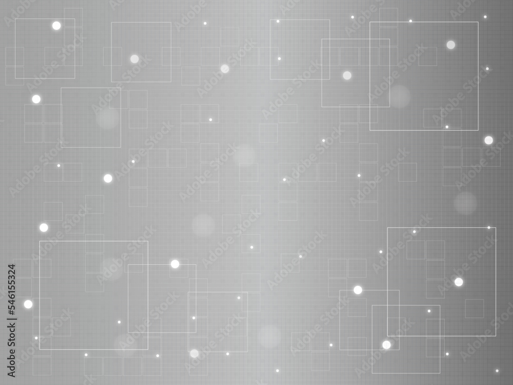 Fototapeta premium Cyber ​​background material (monochrome)