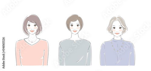 中高年女性