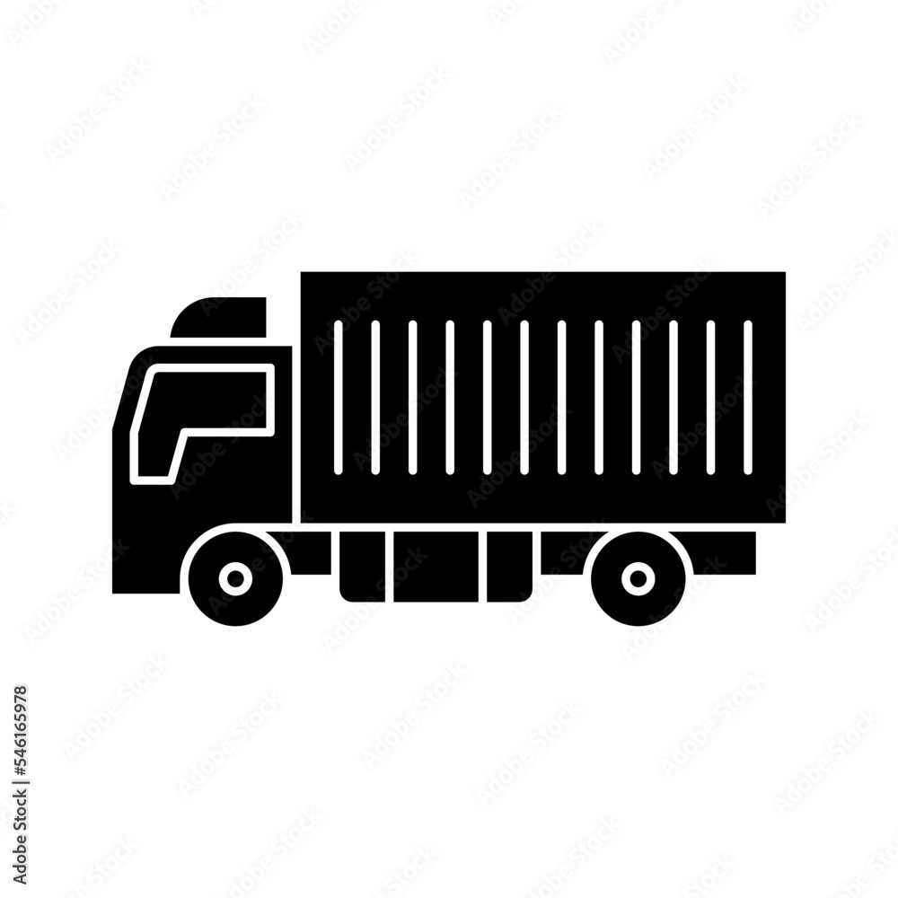 Truck icon. sign for mobile concept and web design. vector illustration Truck icon. sign for mobile concept and web design. vector illustration