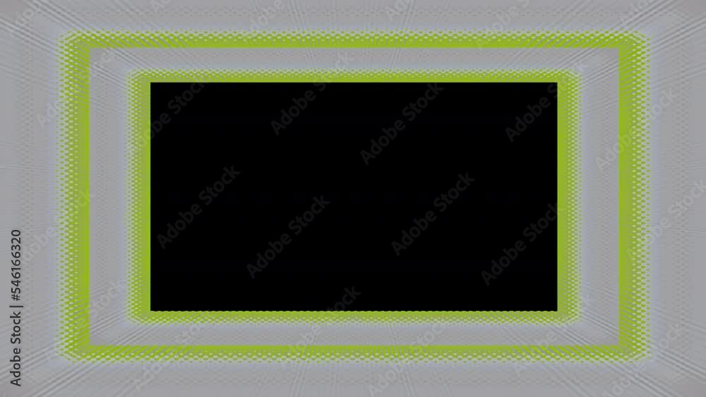 Abstract neon motion graphic border. Abstract neon motion graphic border.