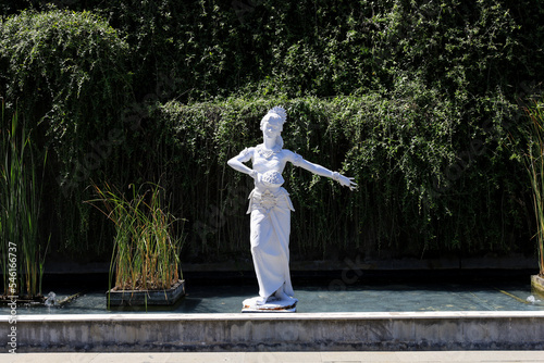 a very beautiful hindu statue in bali