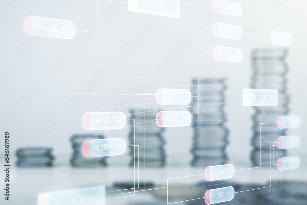 Double exposure of abstract programming language interface on growing ...