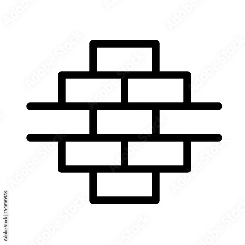 brick icon and logo, brick layer icons