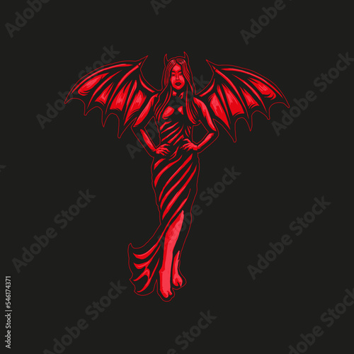 devil and angel