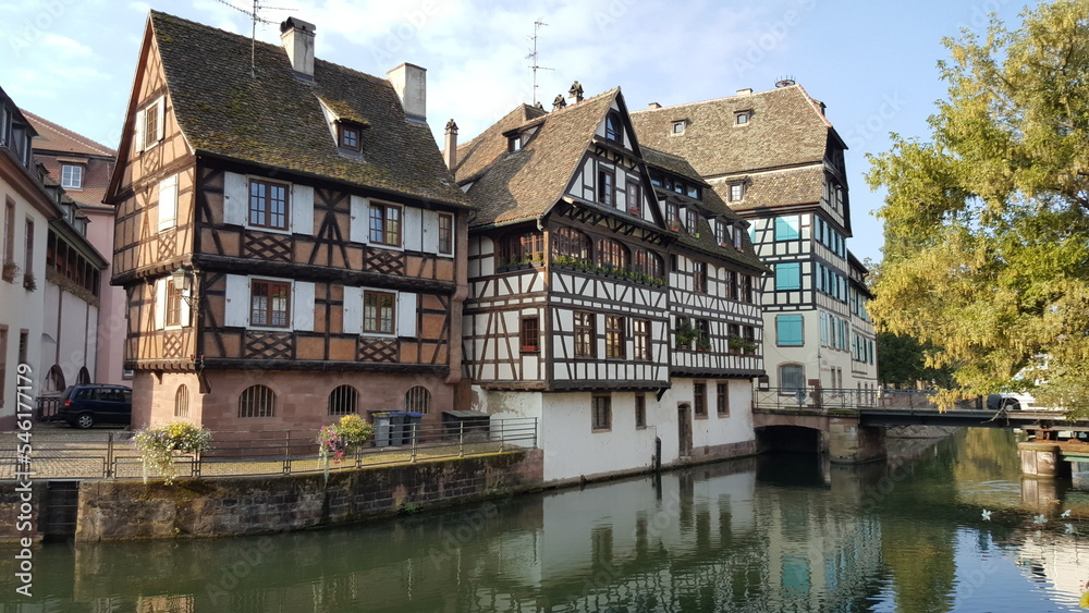 Strasbourg City in France