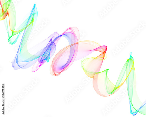simple colorful fractal grapich overlay PNG