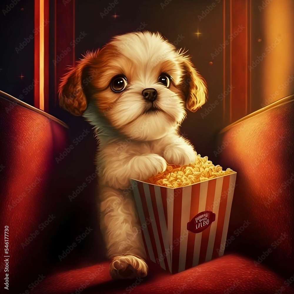 Puppy popcorn online