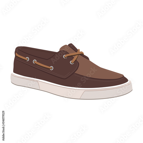 Vector illustration of loafers