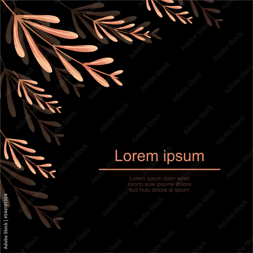 autumn leaves background for hello autumn event design