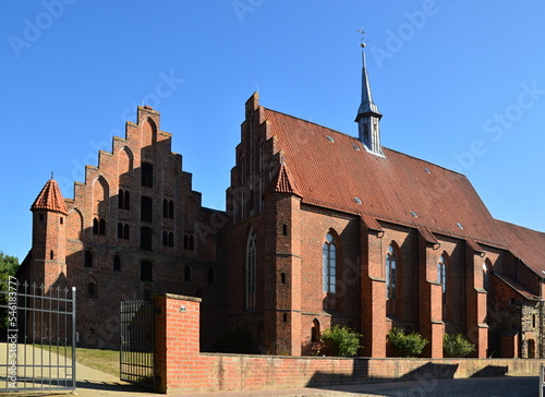 Historical Monastery and Church in the Village Wienhausen, Lower Saxony