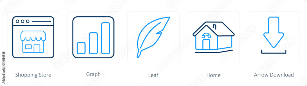 shopping store, graph