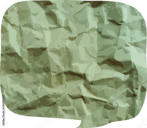 speech bubble paper grunge