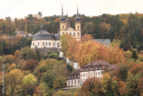Herbstliches Mainfranken; Käppele auf dem Würzburger Nikolausberg photo