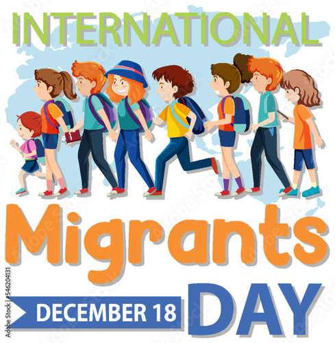 International Migrants Day Banner Design