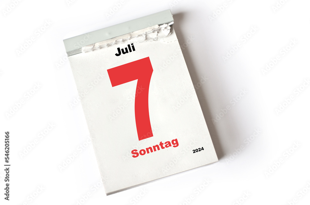 7 . Juli 2024 7 . Juli 2024
