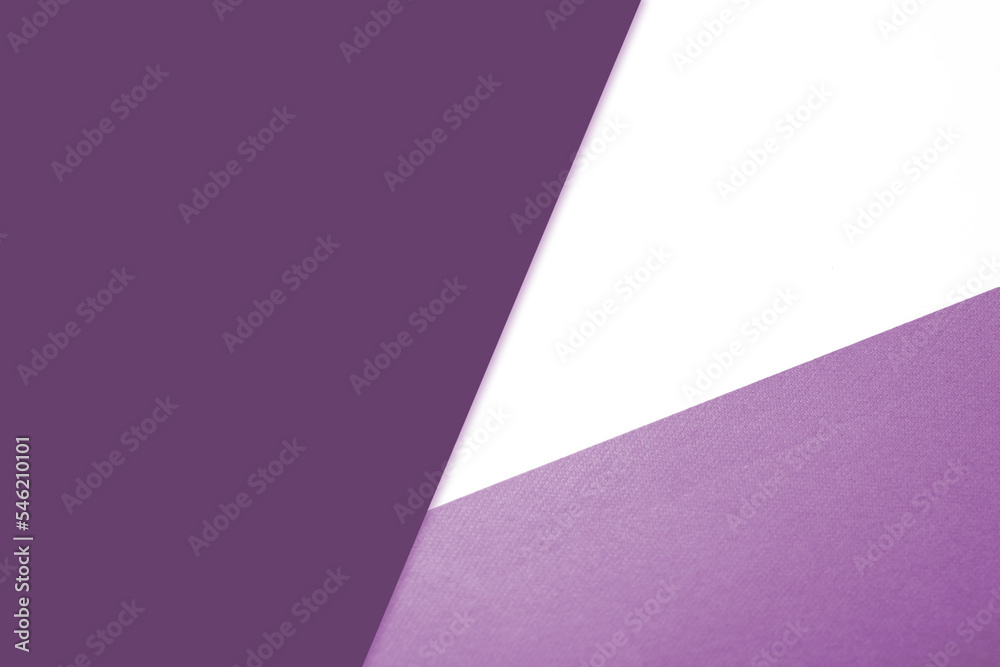 Textured and plain coloured papers forming three triangles for creative cover designing Textured and plain coloured papers forming three triangles for creative cover designing