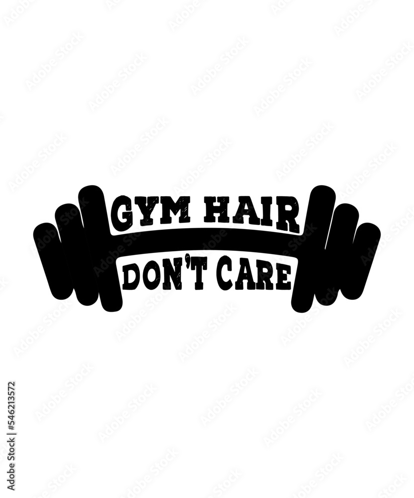 Gym working out logo illustration Gym working out logo illustration