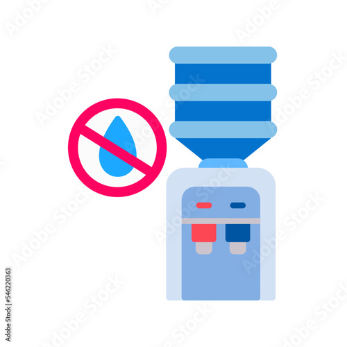 No Water Icon