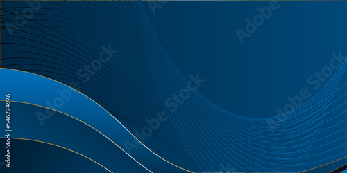 Abstract waving line particle technology blue background. Usable for internet or website.