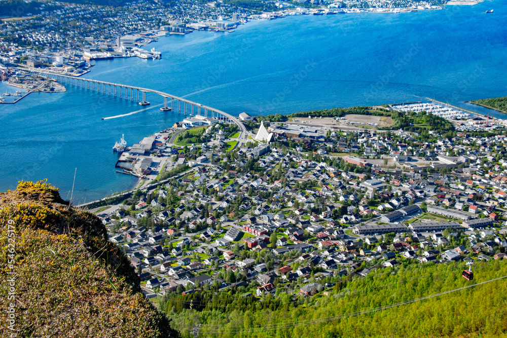 Petite visite de la ville de Tromso en Norvège