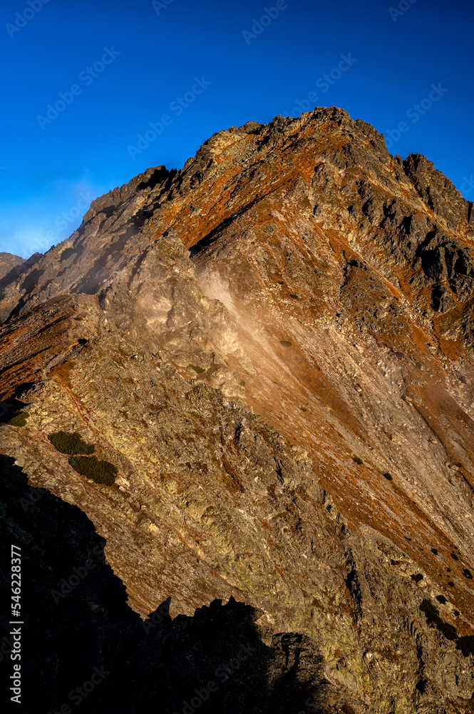 Rocky peaks in the Tatra National Park, SLovakia. Rocky peaks in the Tatra National Park, SLovakia.