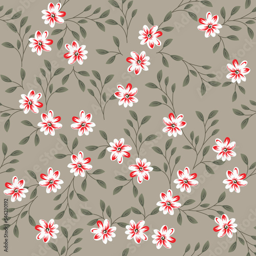 Wallpaper Mural traditional Indian paisley pattern on     navy    background Torontodigital.ca