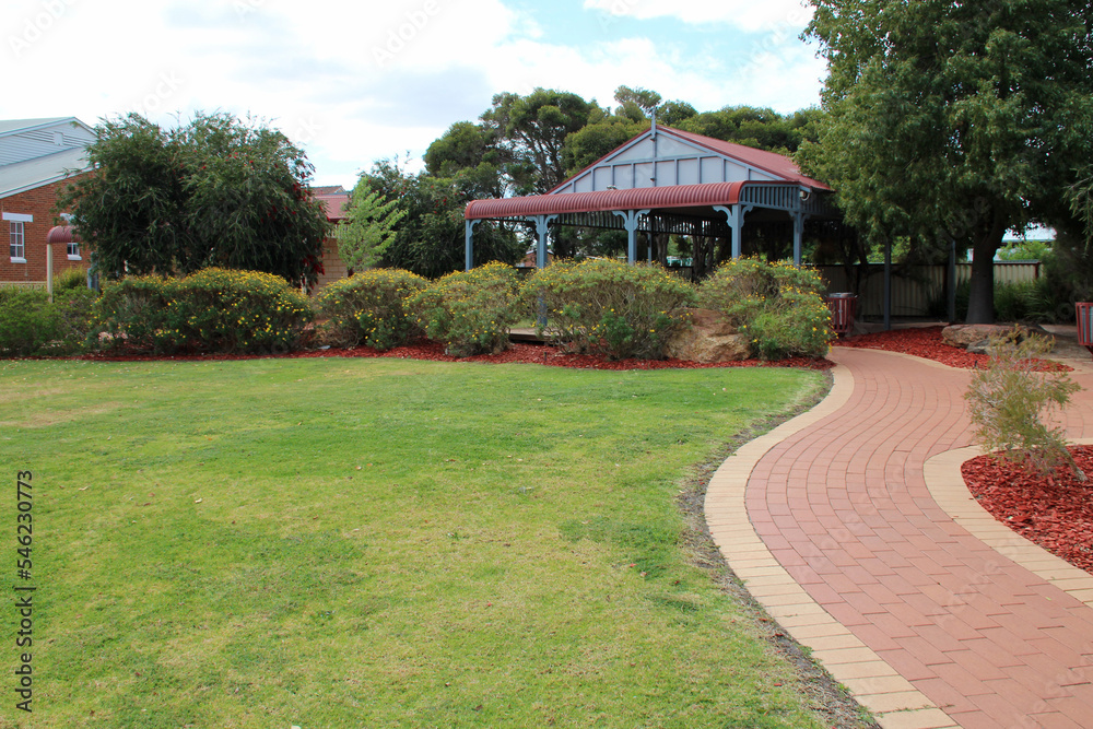 Obraz premium public garden in corrigin in australia