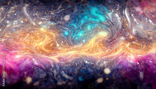 Wallpaper graphic design, Abstract colors galaxy universe liquid power effect.