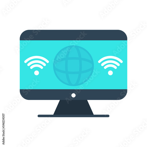 Internet Addiction Icon